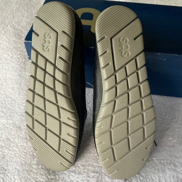New SAS Black Breezy Lace-up Moccacin size 5.5 M - Picture 4 of 16